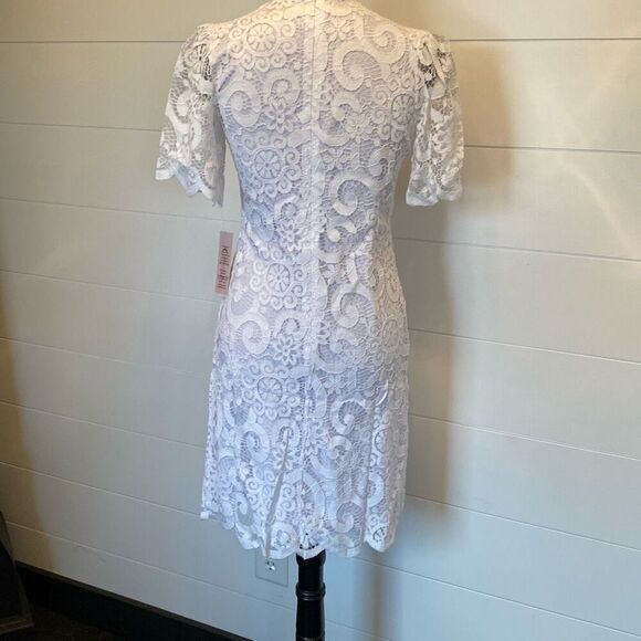 Nanette Lepore White Lace Dress - Picture 8 of 11